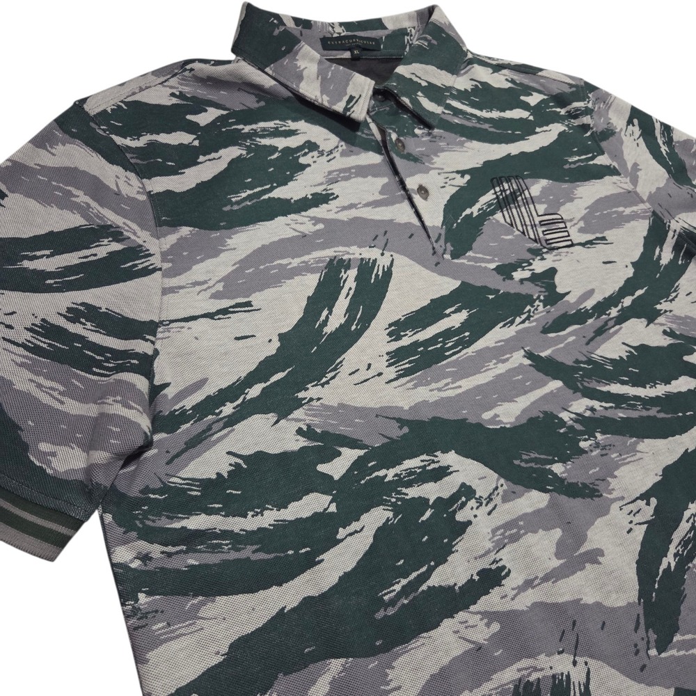 Extracurricular Shirt Mens‎ XL Performance Golf Polo Camo Short Sleeve NWOT New